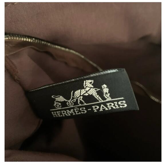 Hermes Vintage Suitcase Carry-On Acapulco Brown Rolling Bag Travel Luggage Rare - Picture 8 of 16